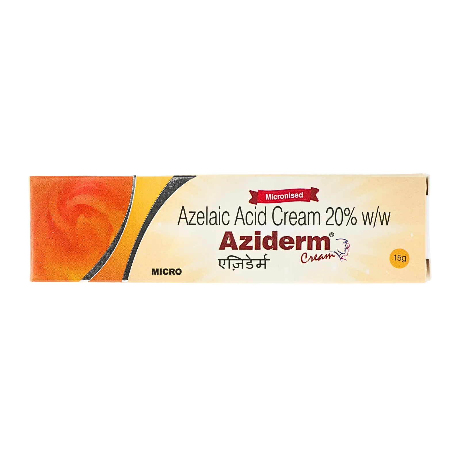 アジダームクリーム（Aziderm Cream） 20%の箱（表面）