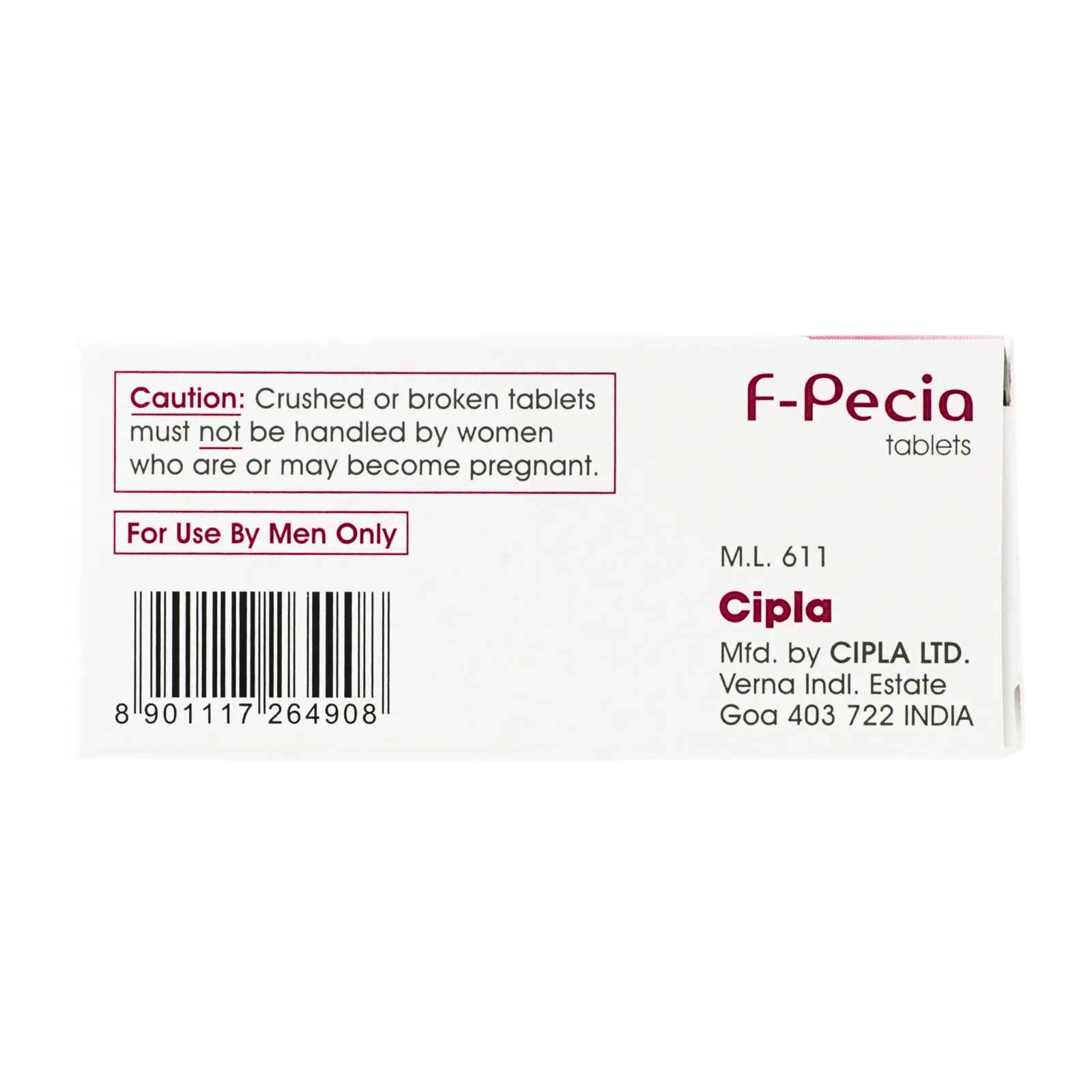 エフペシア（F-Pecia）の箱（側面1）