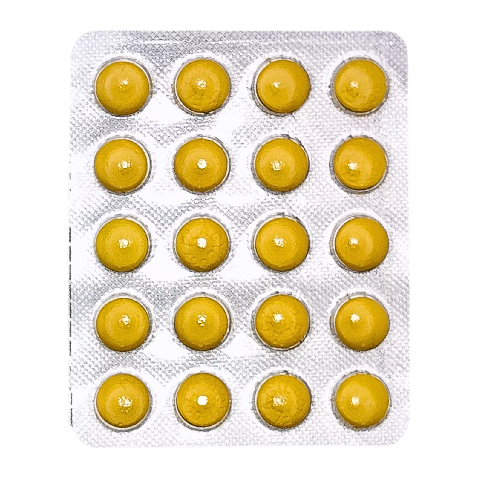 フラジール（Flagyl）400mgが15錠入ったシート（表面）