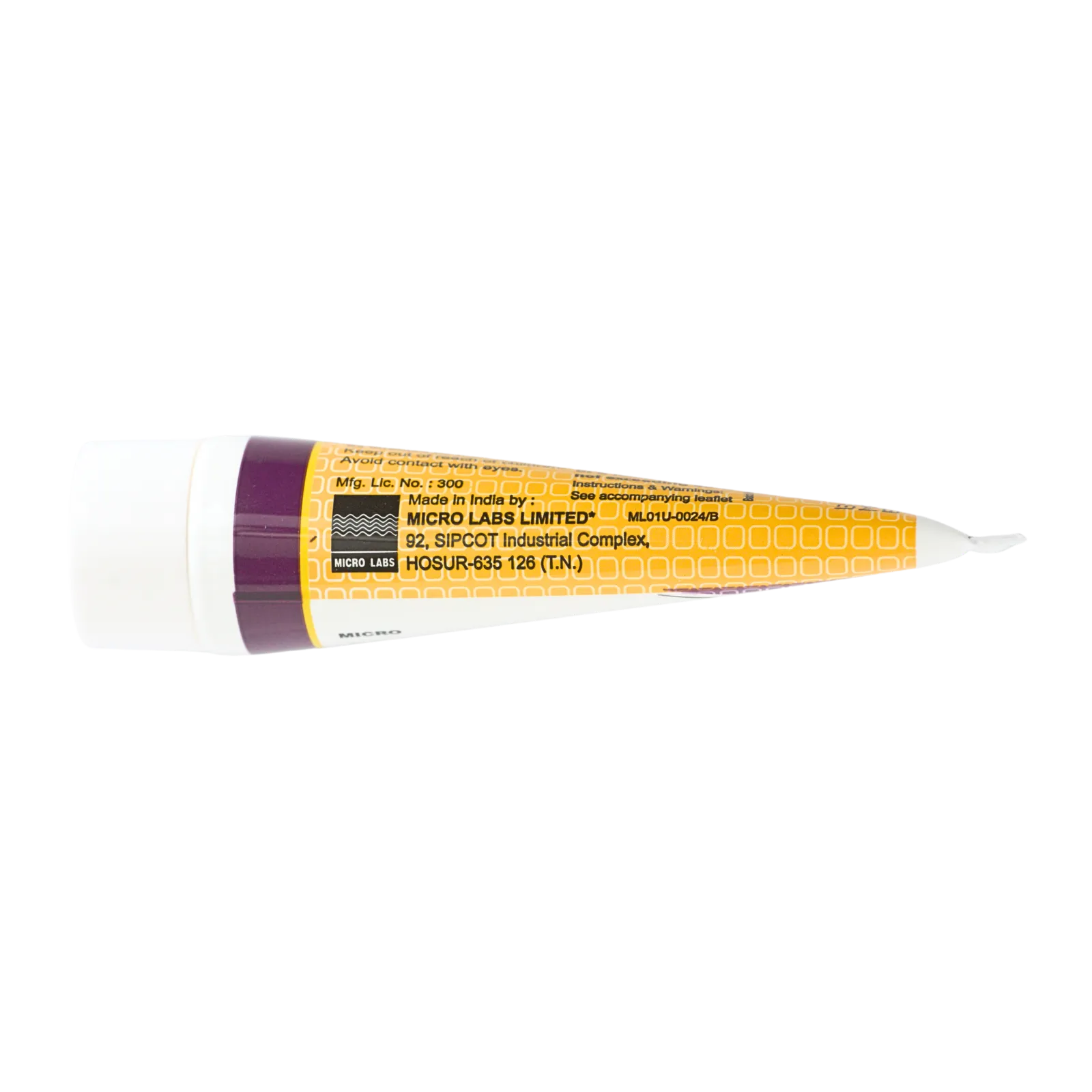 グライコクリーム（Glyco Cream）のチューブ（側面）