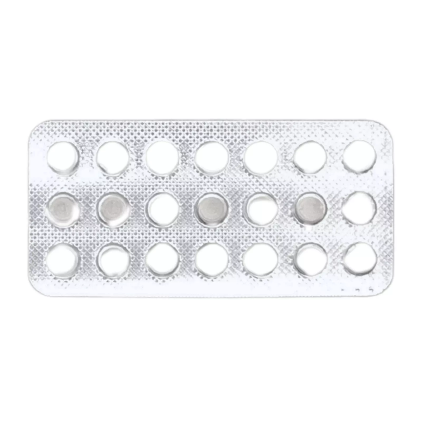 ロエッテ（LOETTE）の21錠入ったシート（裏面）