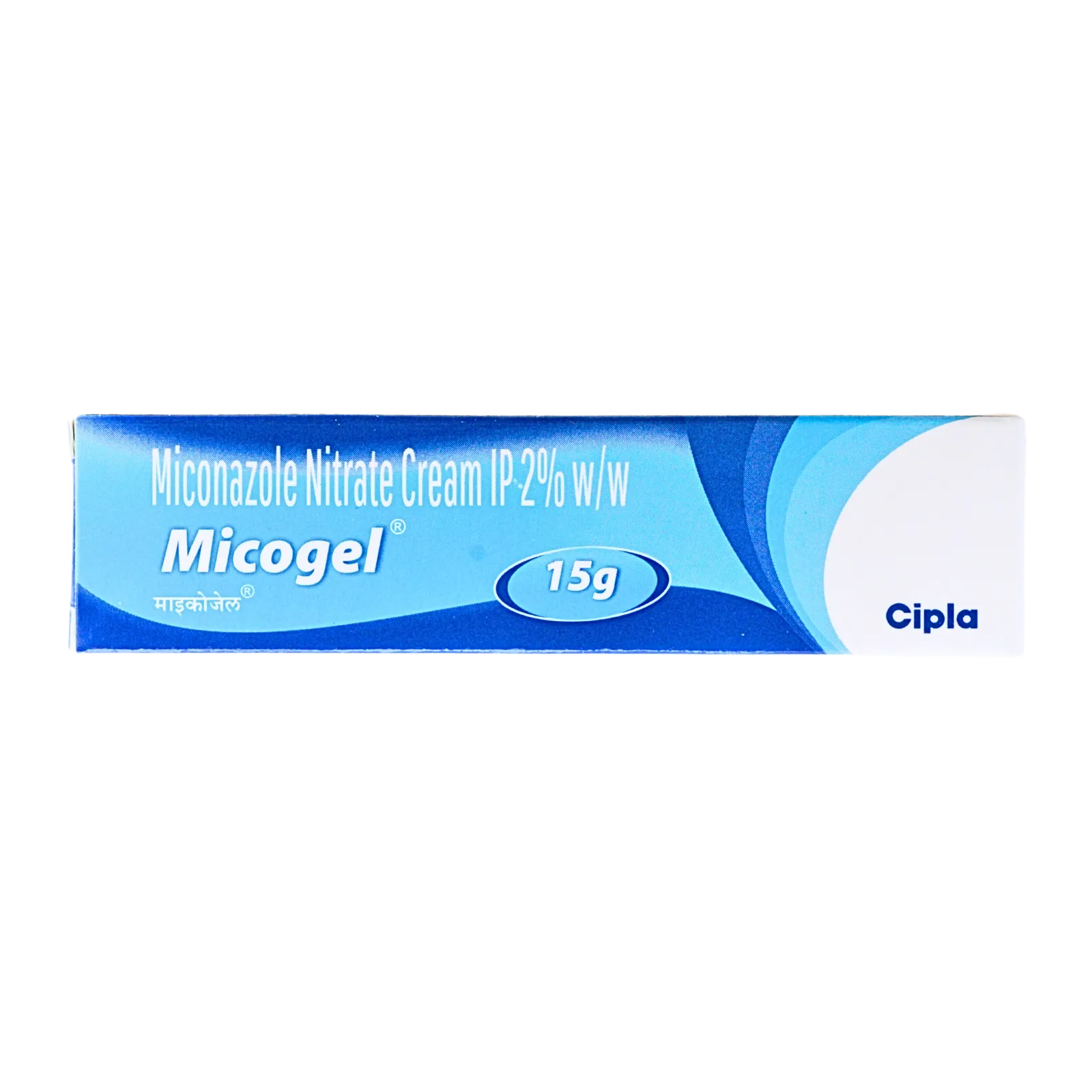 ミコゲルクリーム（Micogel）の箱（表面）