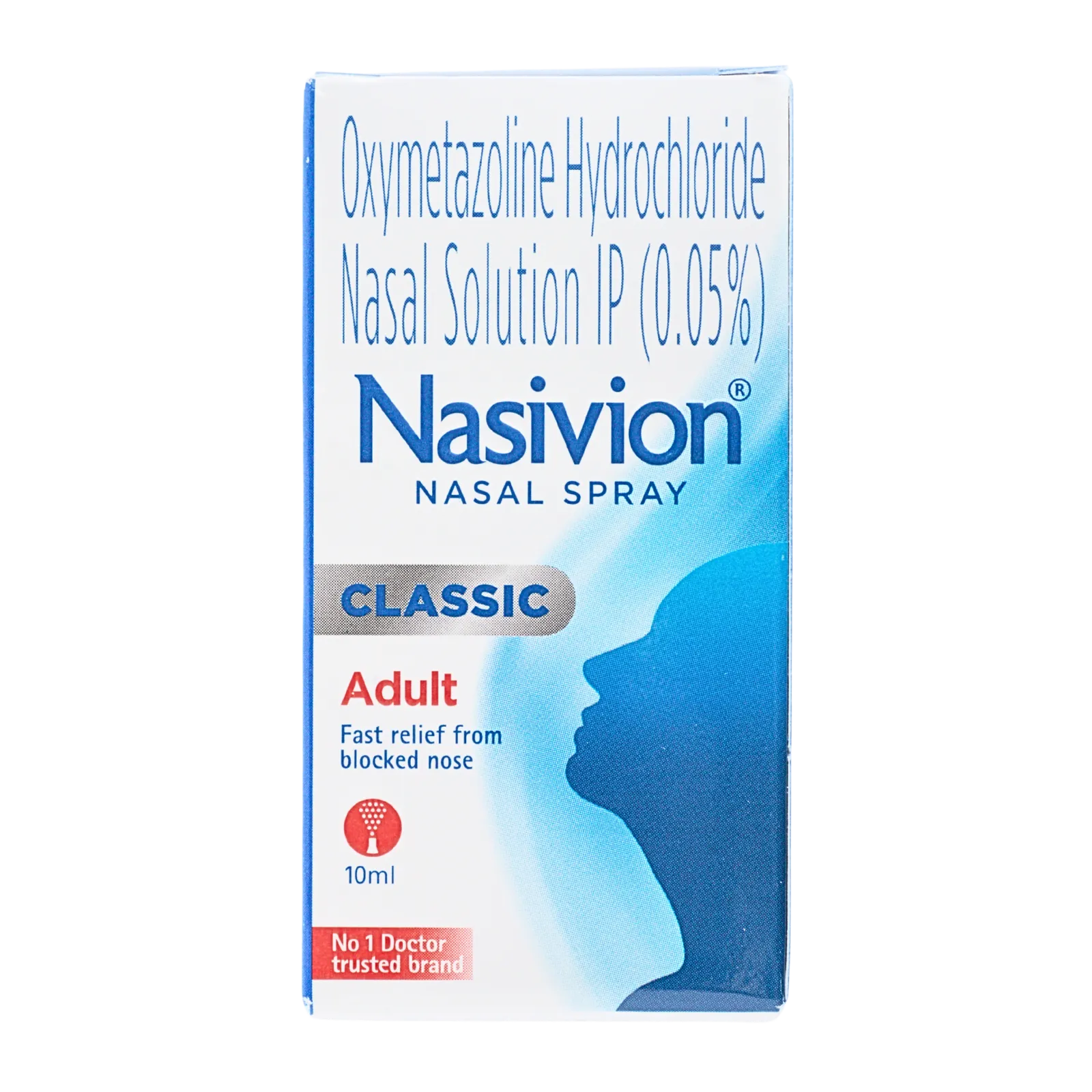 ナシビン（Nasivion Nasal spray）の箱（表面2）