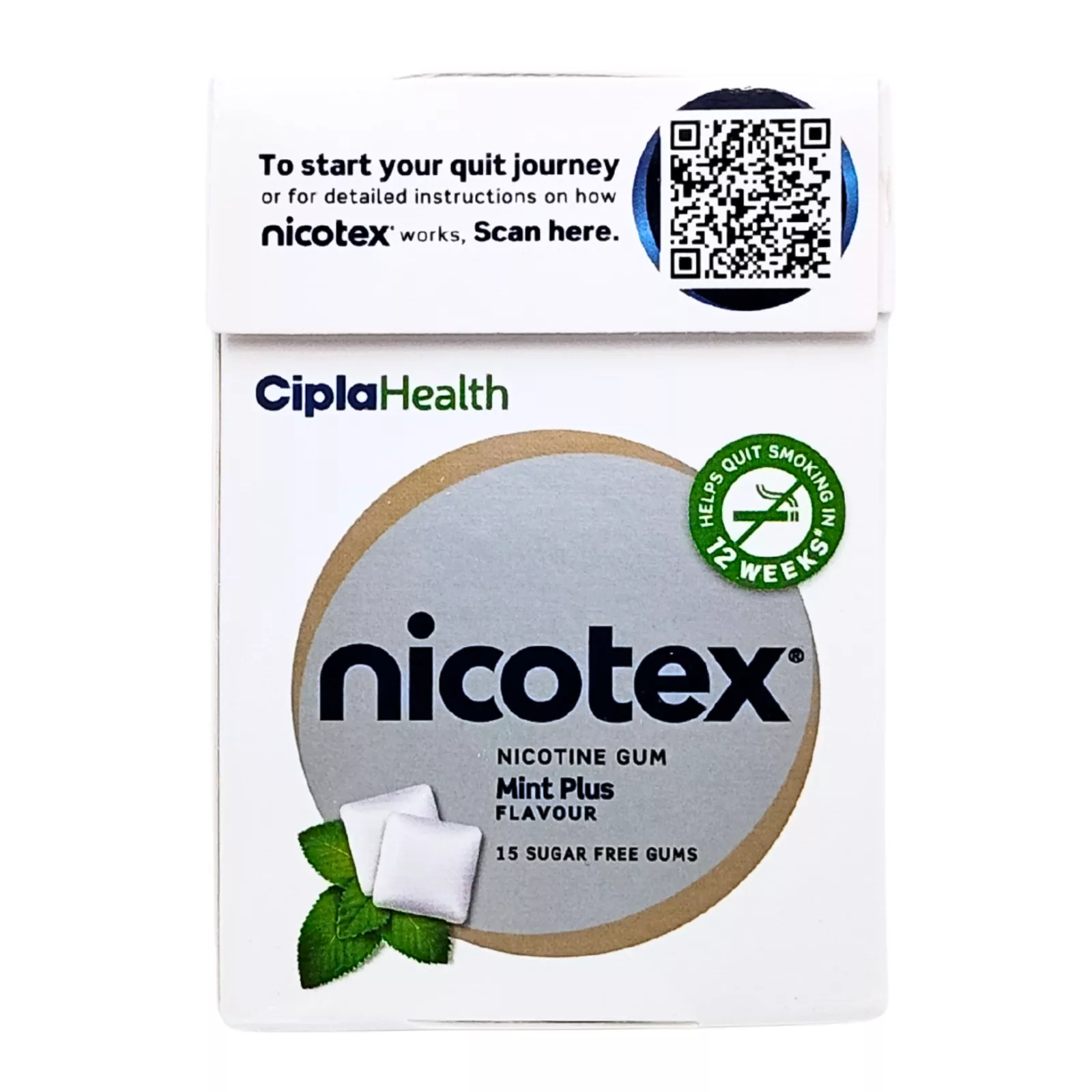 ニコテックス（nicotex）4mgの箱（表面）