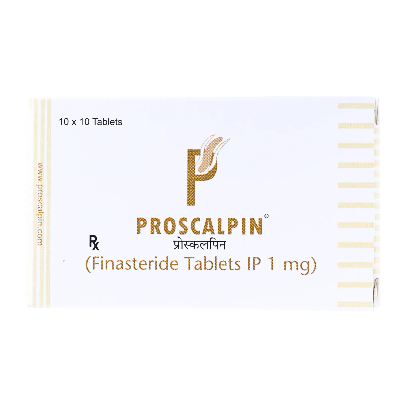 プロスカルピン（PROSCALPIN）の箱（表面）
