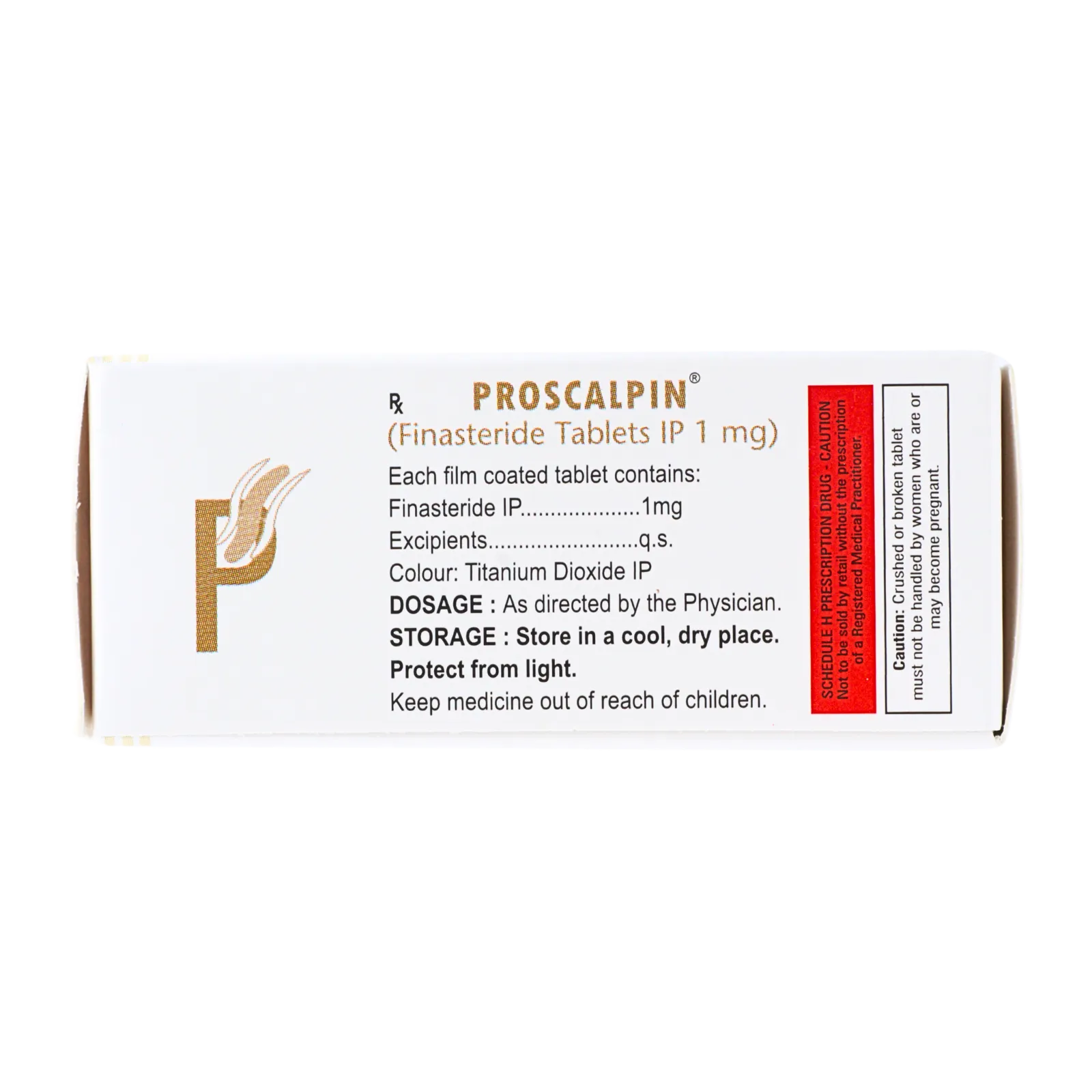 プロスカルピン（PROSCALPIN）の箱（側面2）