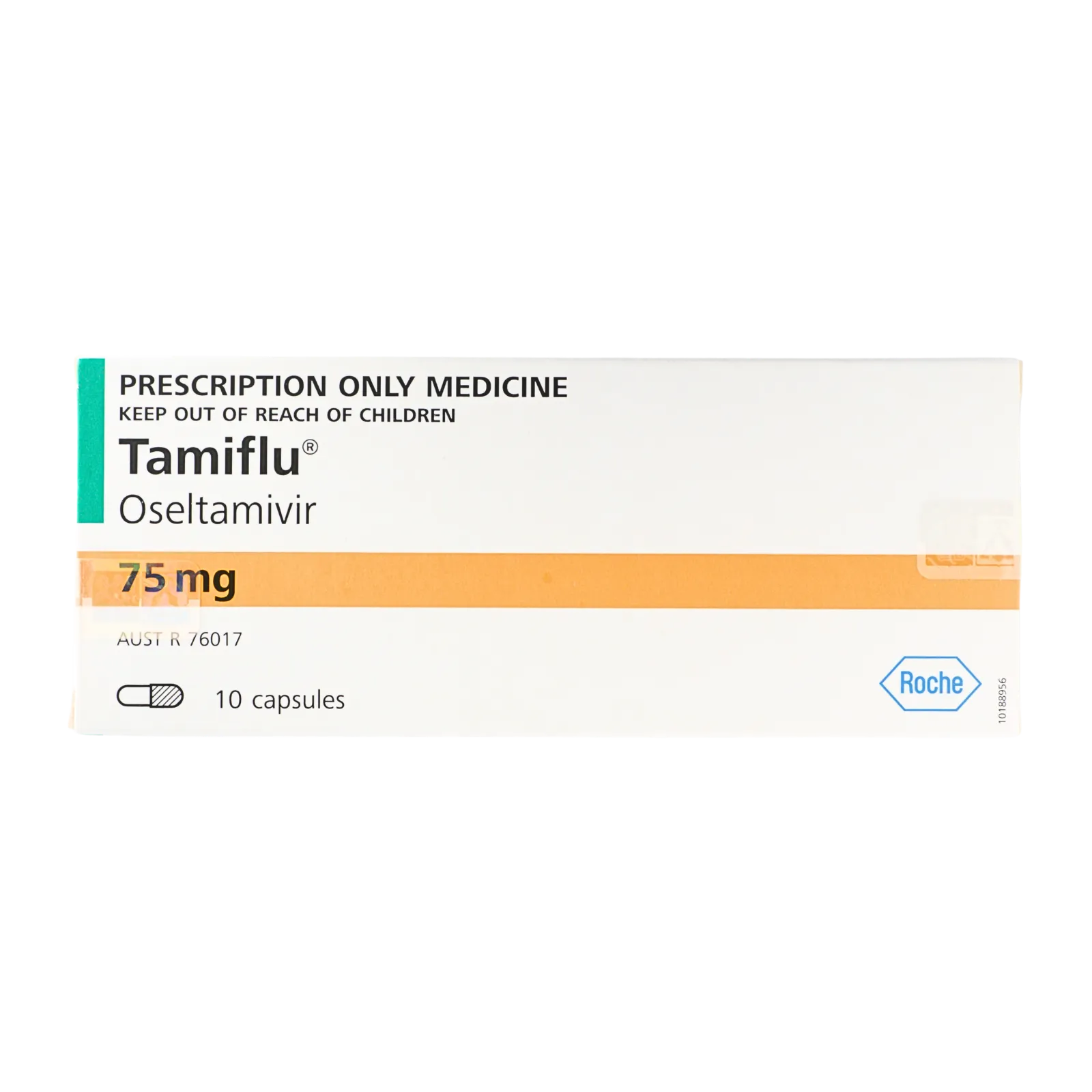 タミフル（Tamiflu）の箱（表面）