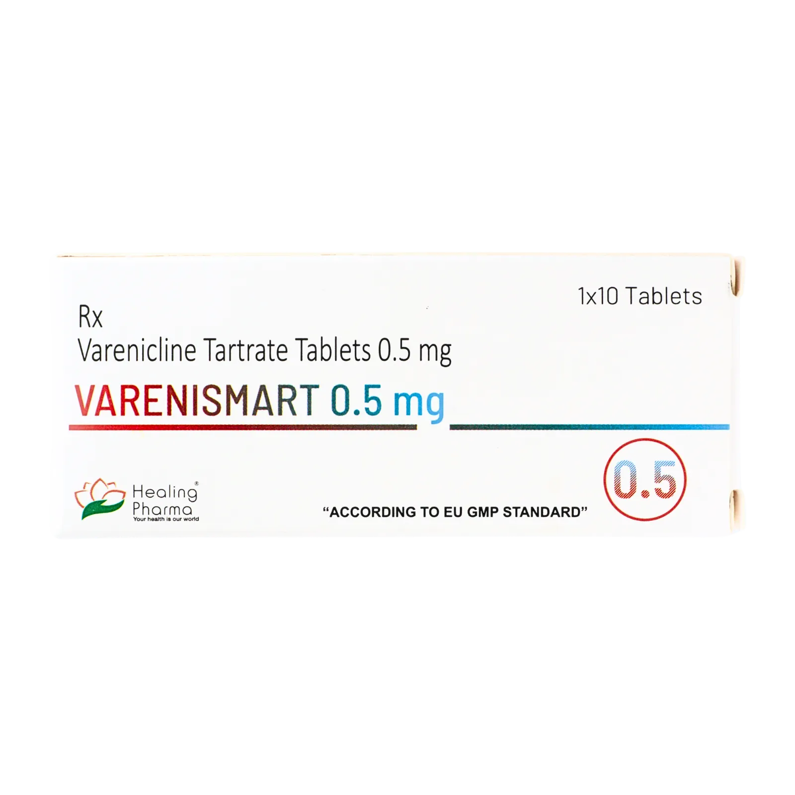 バレニスマート（VARENISMART）0.5mgの箱（表面）