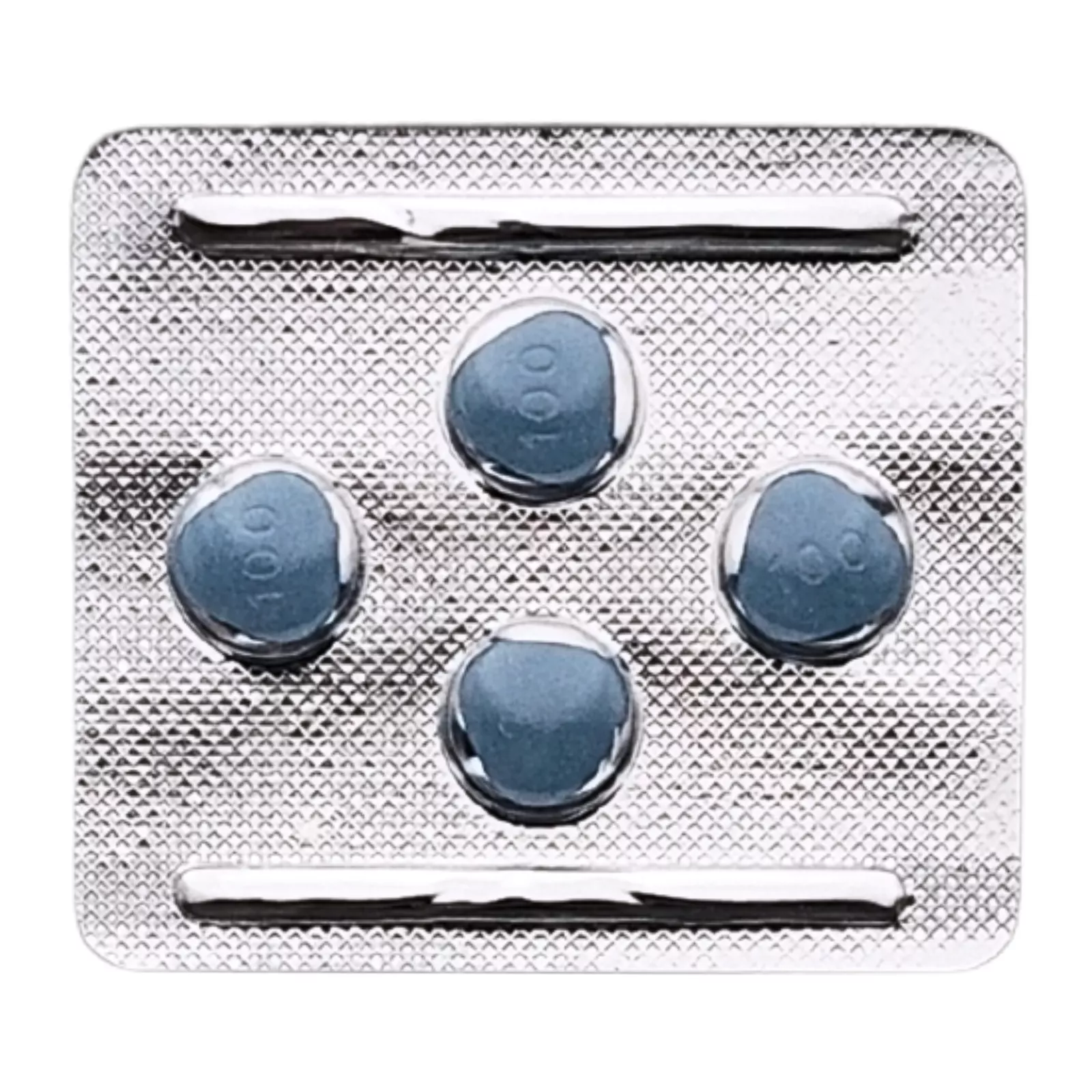 ゼネグラ（ZENEGRA）100mgが4錠入ったシート（表面）