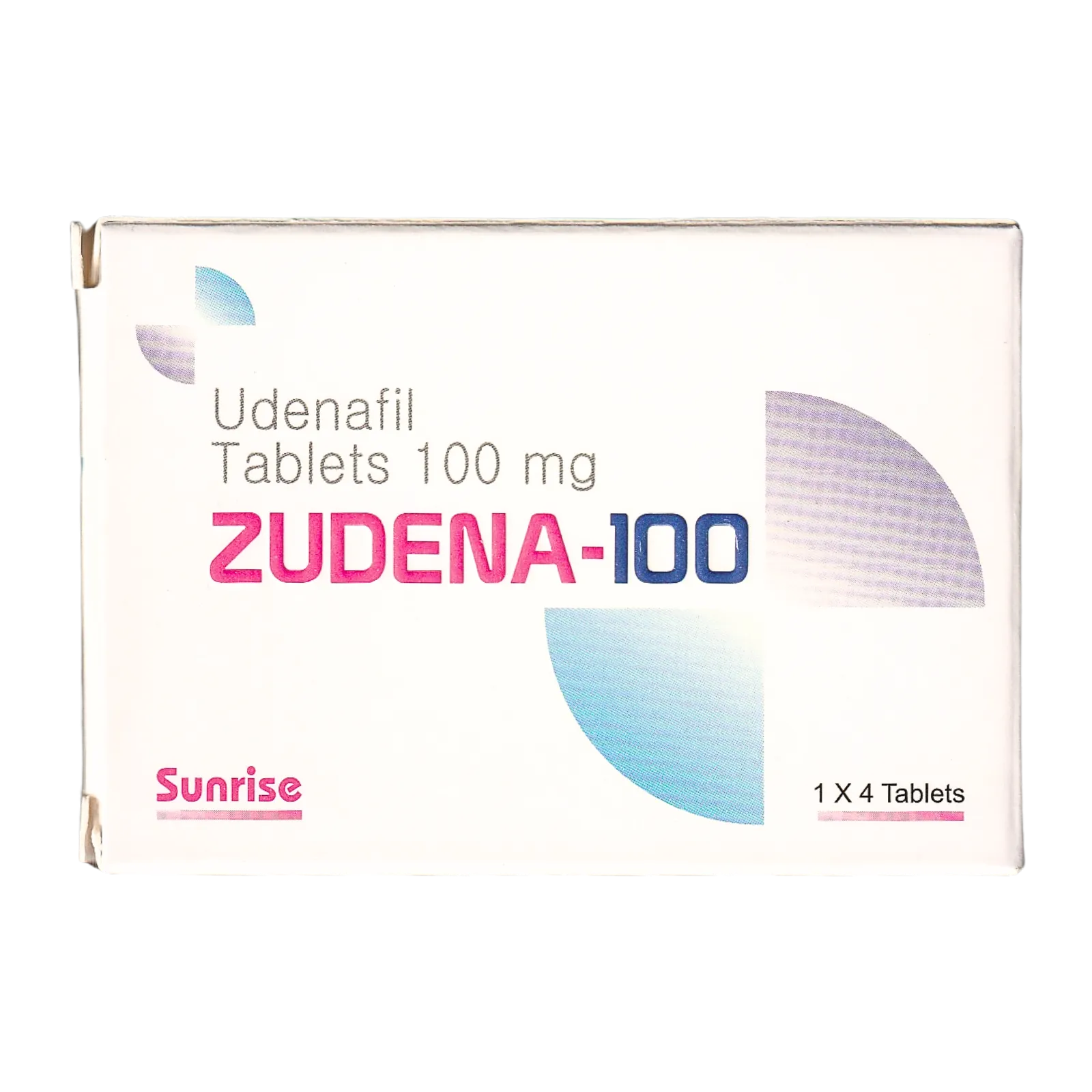 ズデナ（ZUDENA）100mgの箱（表面）
